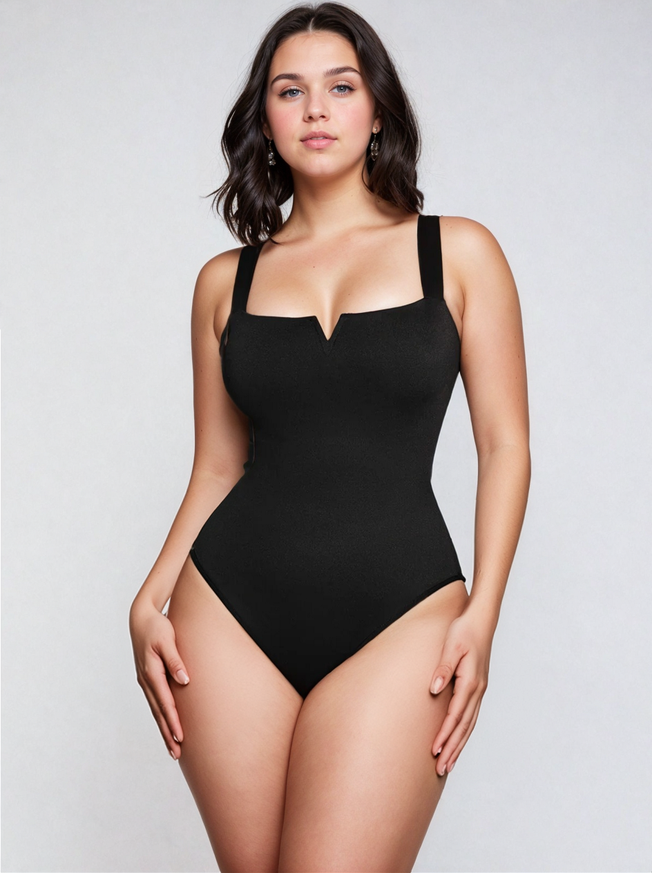 Sculpted Square Neck Bodysuit